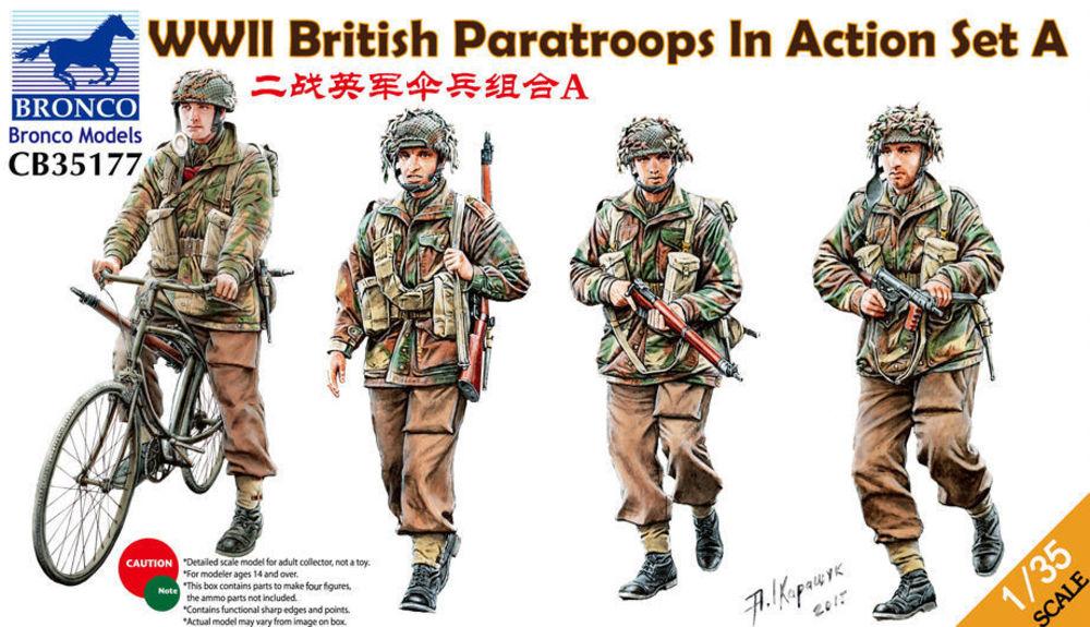 35 II günstig Kaufen-WWII British Paratroops In Action Set A. WWII British Paratroops In Action Set A <![CDATA[Bronco Models / CB35177 / 1:35]]>. 