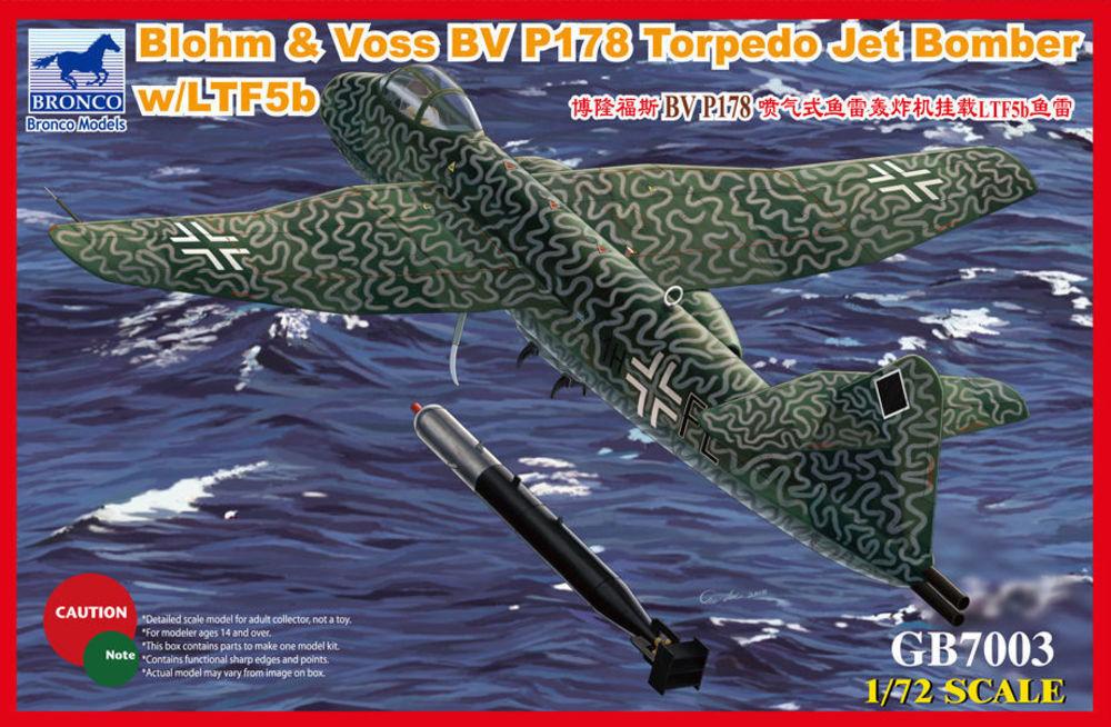 Blohm & Voss BV P178 Torpedo Jet Bomber w/LTF5b Torpedo