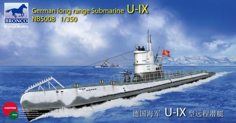 in German günstig Kaufen-German Long Range Submarine Type U-IX A. German Long Range Submarine Type U-IX A <![CDATA[Bronco Models / NB5008 / 1:350]]>. 