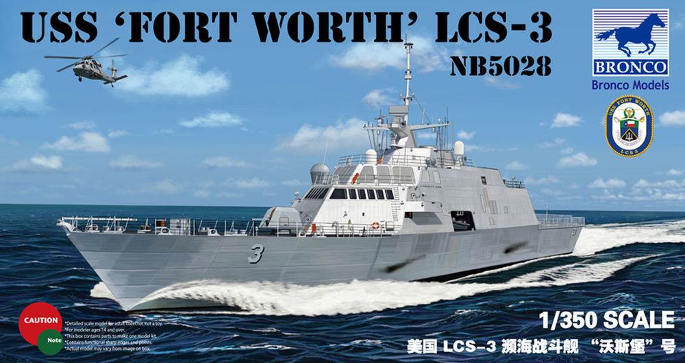 Worth günstig Kaufen-USS Fort Worth(LCS-3). USS Fort Worth(LCS-3) <![CDATA[Bronco Models / NB5028 / 1:350]]>. 