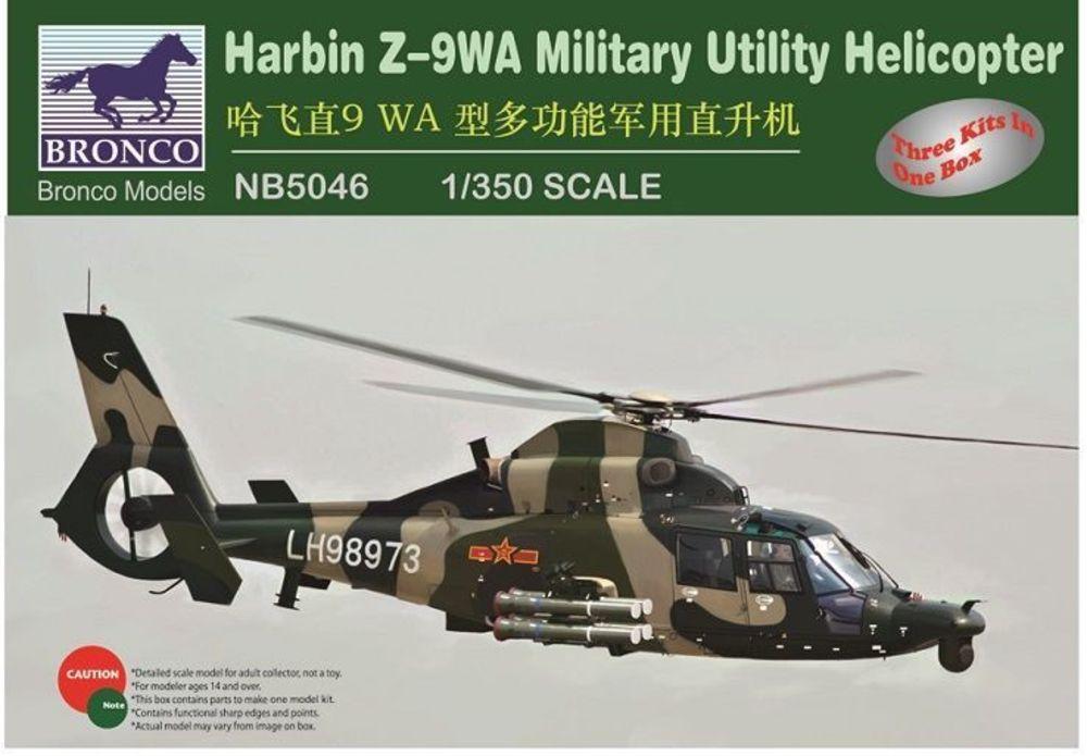 Military  günstig Kaufen-Harbin /-9WA Military Utility Helicopter. Harbin /-9WA Military Utility Helicopter <![CDATA[Bronco Models / NB5046 / 1:350]]>. 