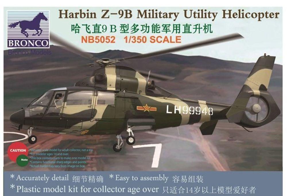 Military  günstig Kaufen-Harbin Z-9B Military Utility Helicopter. Harbin Z-9B Military Utility Helicopter <![CDATA[Bronco Models / NB5052 / 1:350]]>. 