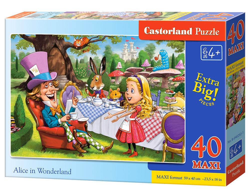 Alice in Wonderland Puzzle 40 Teile maxi · Castorland · B0402921