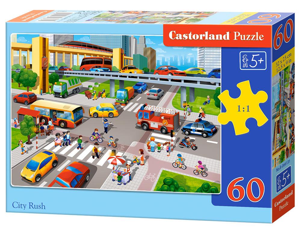 stream,Puzzle günstig Kaufen-City Rush - Puzzle - 60 Teile. City Rush - Puzzle - 60 Teile <![CDATA[Castorland / B-066131]]>. 