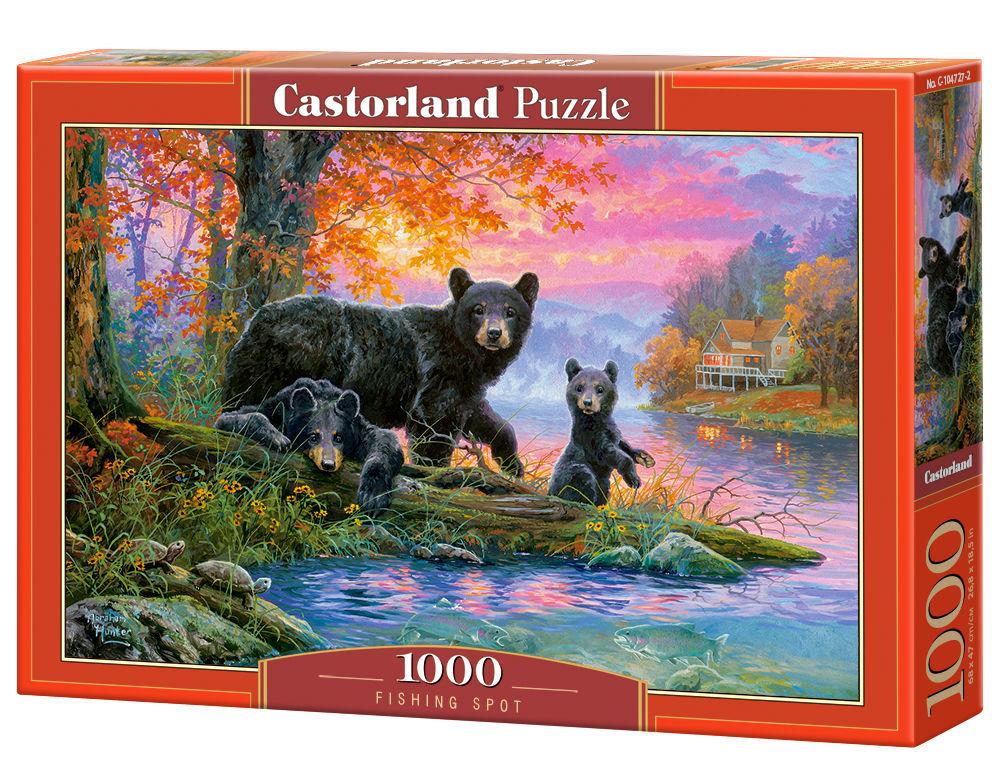 Teile  günstig Kaufen-Fishing Spot - Puzzle -1000 Teile. Fishing Spot - Puzzle -1000 Teile <![CDATA[Castorland / C-104727-2]]>. 