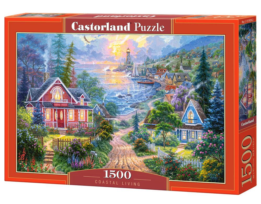 Landscape,Puzzle günstig Kaufen-Coastal Living - Puzzle - 1500 Teile. Coastal Living - Puzzle - 1500 Teile <![CDATA[Castorland / C-151929-2]]>. 