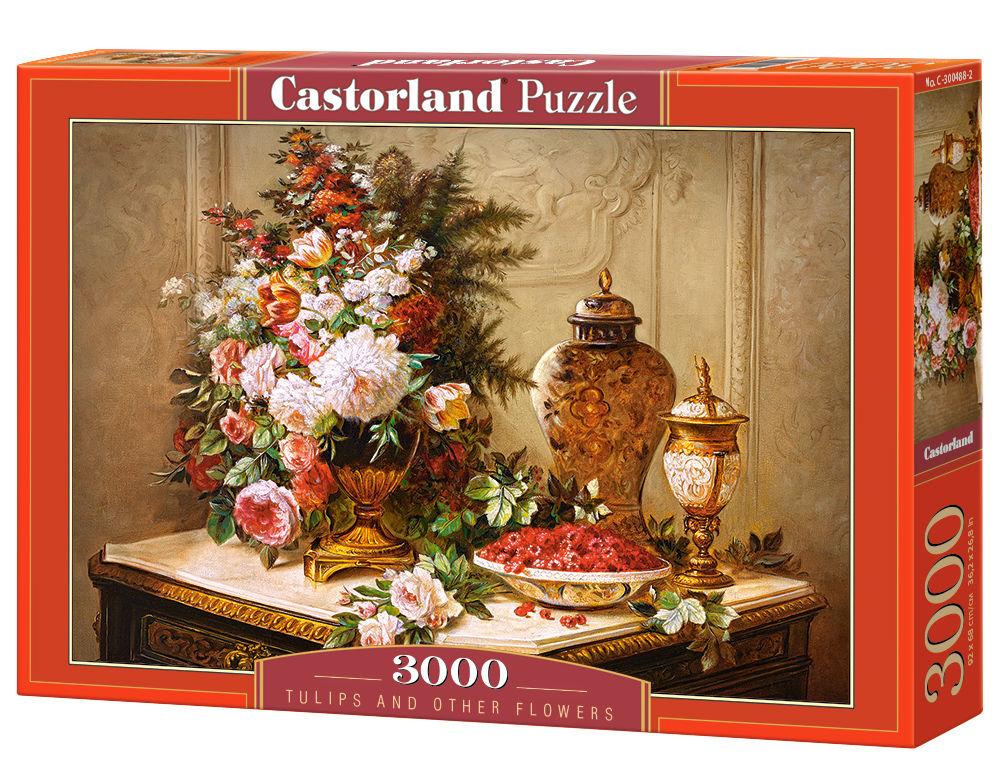 Teile  günstig Kaufen-Tulips and other Flowers - Puzzle - 3000 Teile. Tulips and other Flowers - Puzzle - 3000 Teile <![CDATA[Castorland / C-300488-2]]>. 