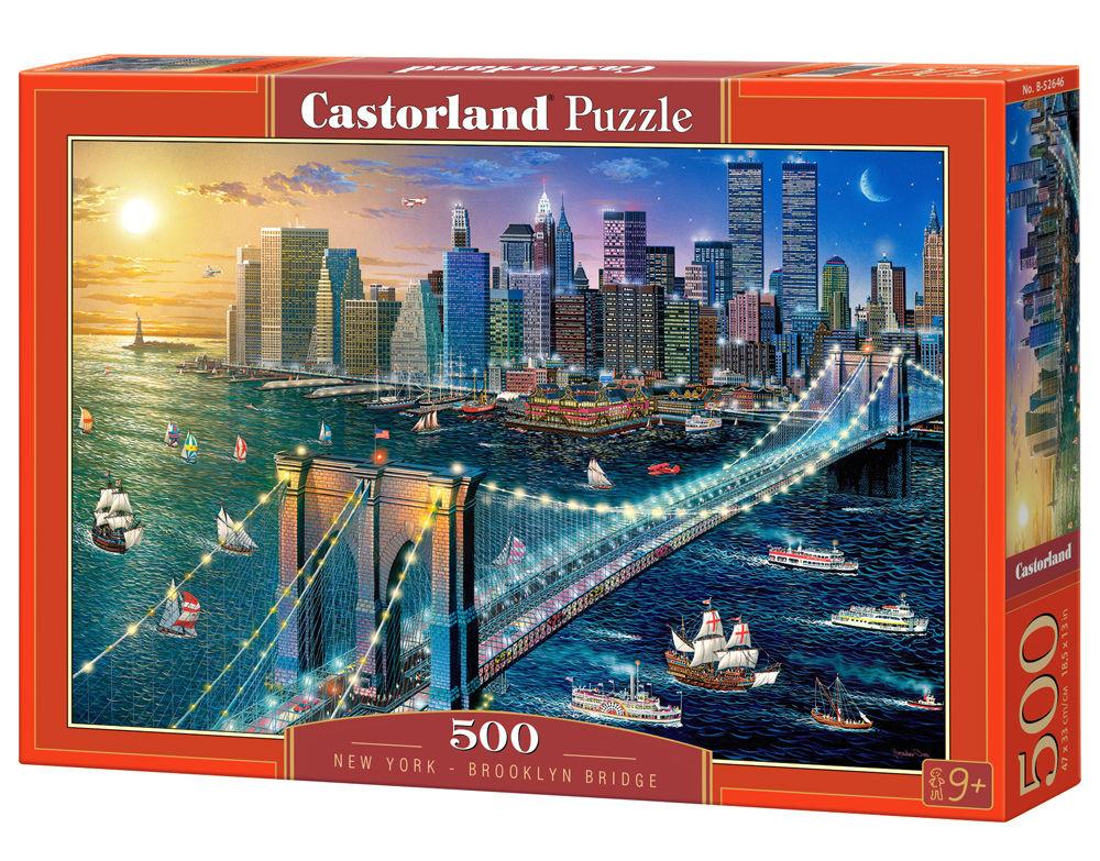 New YorkBrooklyn Bridge,Puzzle 500 Teil · Castorland · B52646