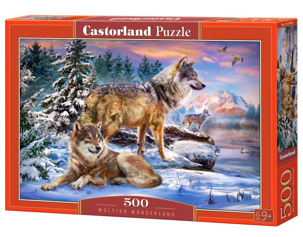 Teile  günstig Kaufen-Wolfish Wonderland - Puzzle - 500 Teile. Wolfish Wonderland - Puzzle - 500 Teile <![CDATA[Castorland / B-53049]]>. 