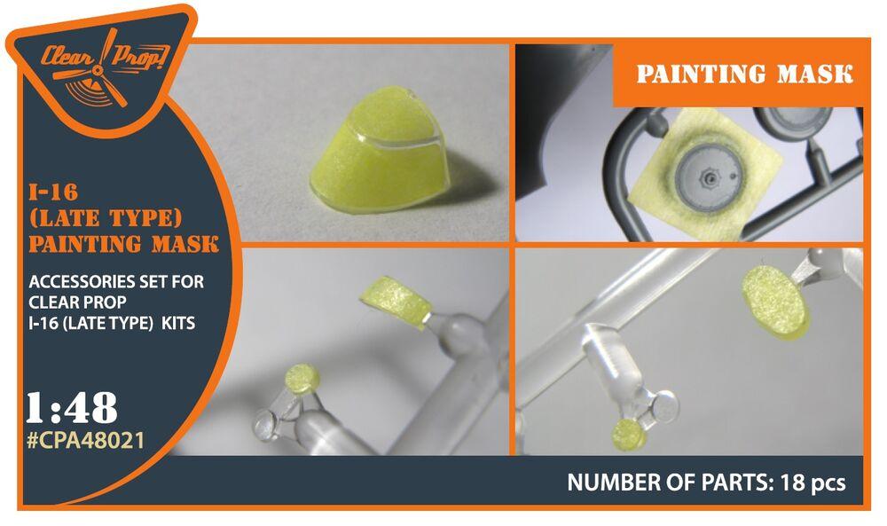 I-16 (late version) - Painting mask [Clear Prop]