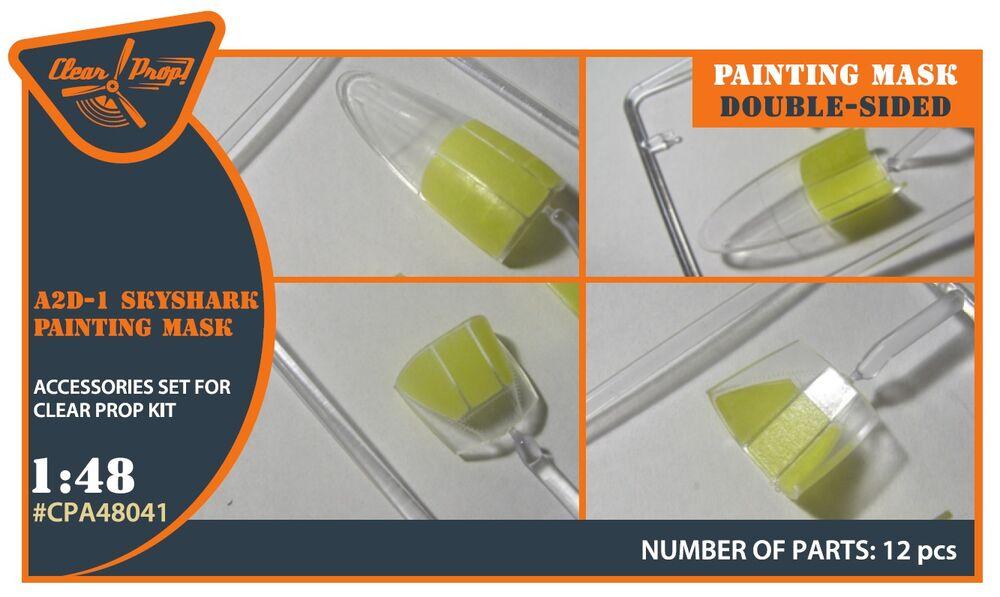 A2D-1 Skyshark - Double-sided painting mask [Clear Prop]