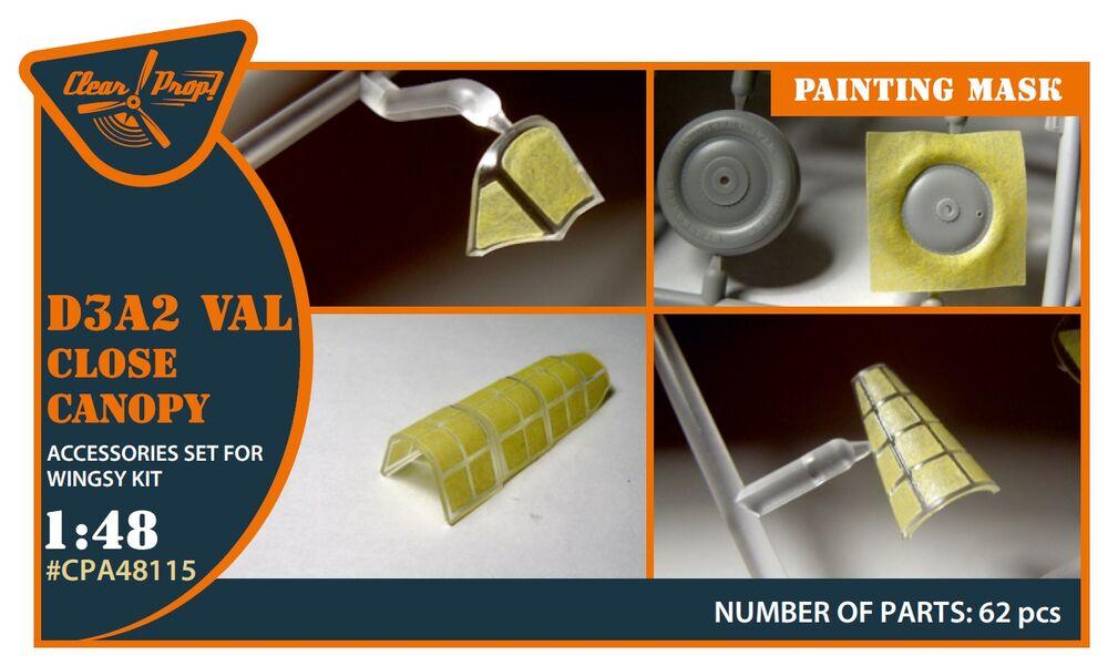 D3A2 VAL (close canopy) - Painting mask [Wingsy Kits]