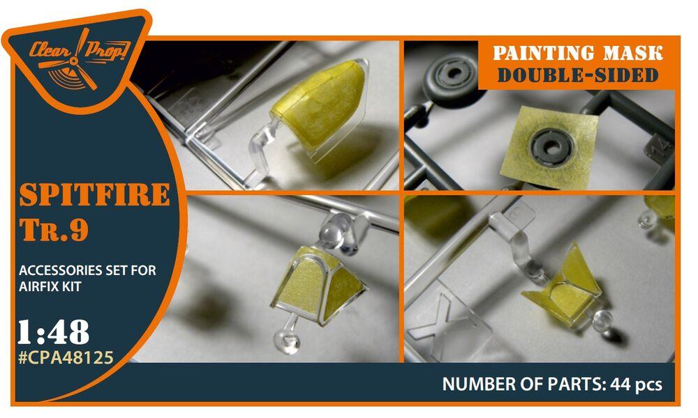 Spitfire Tr.9 - Double-sided painting mask [Airfix]