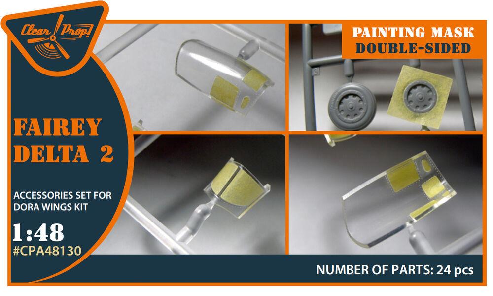 Fairey Delta 2 - Double-sided painting mask [Dora Wings]