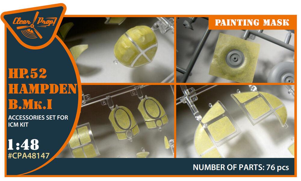 HP.52 Hampden B.Mk.I - Painting mask  [ICM]