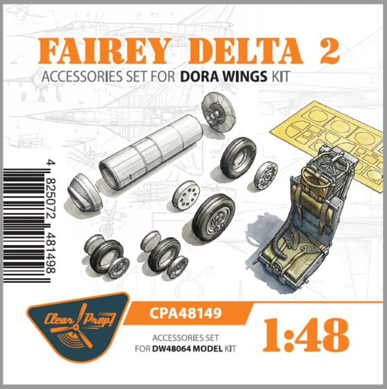 Fairey Delta 2 - Accessories set [Dora Wings]