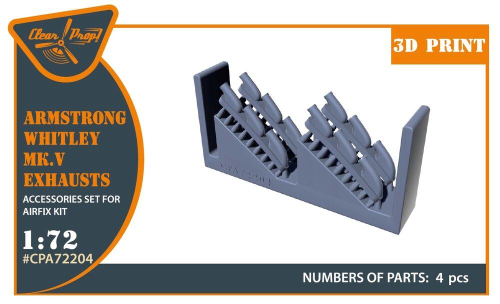 Armstrong Whitley Mk.V - Exhausts [Airfix]