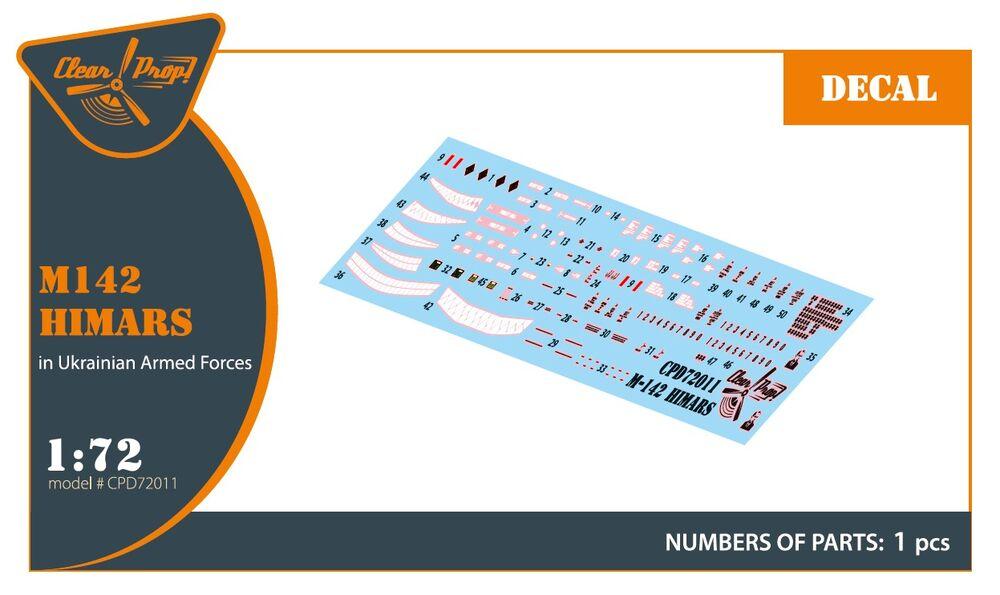 M142 Himars in Ukrainian Armed Forces decal set [Meng Models]