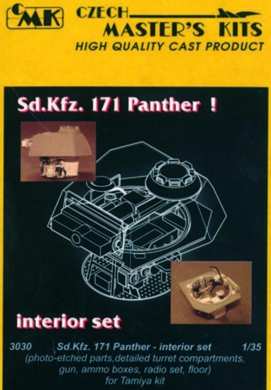 SdKFZ günstig Kaufen-SdKfz. 171V Panther - Interior set. SdKfz. 171V Panther - Interior set <![CDATA[CMK / CMK-03 030 / 1:35]]>. 