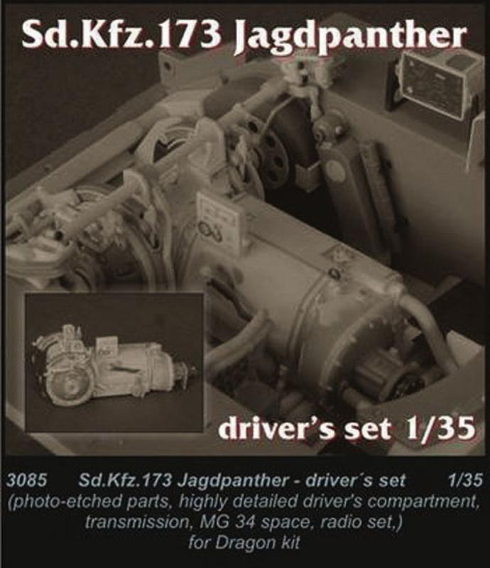 17 cm günstig Kaufen-Sd.Kfz. 173 Jagdpanther - Driver set. Sd.Kfz. 173 Jagdpanther - Driver set <![CDATA[CMK / 3085 / 1:35]]>. 