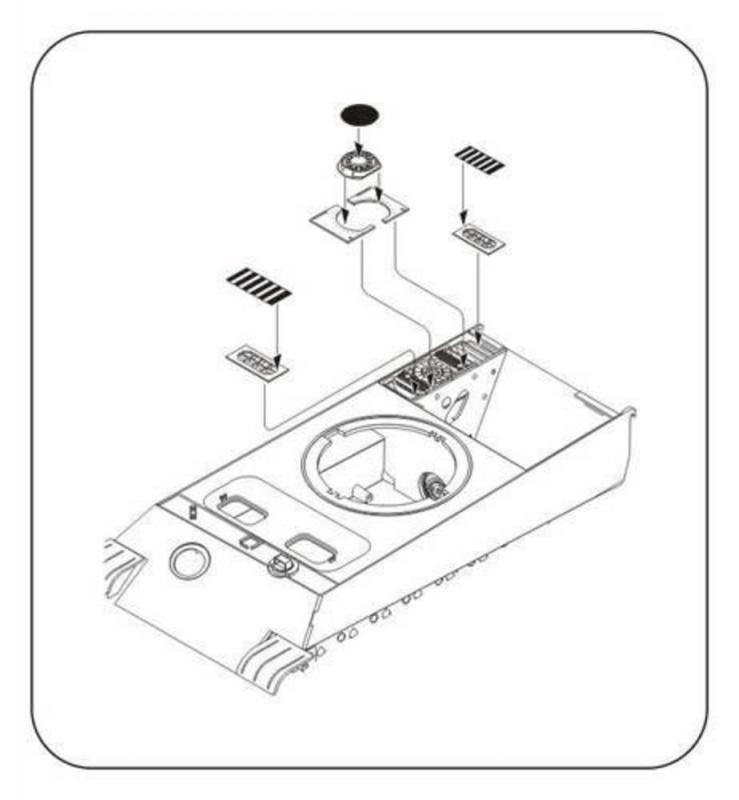8595593101699 - Panther Ausf G - Starboard engine cooler set [Dragon]