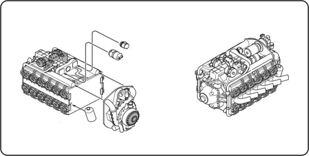 Napier Sabre Mk. II - British engine