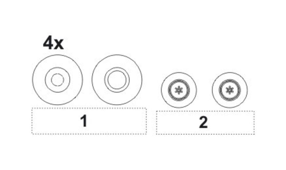 TSR-2 - Wheels Set [Airfix]