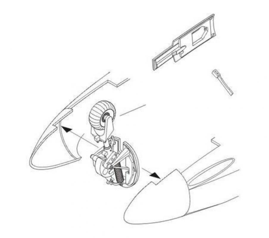 45 cm günstig Kaufen-Heinkel He 162 A - Nose - Undercarriage bay and wheel [Revell]. Heinkel He 162 A - Nose - Undercarriage bay and wheel [Revell] <![CDATA[CMK / 5045 / 1:32]]>. 