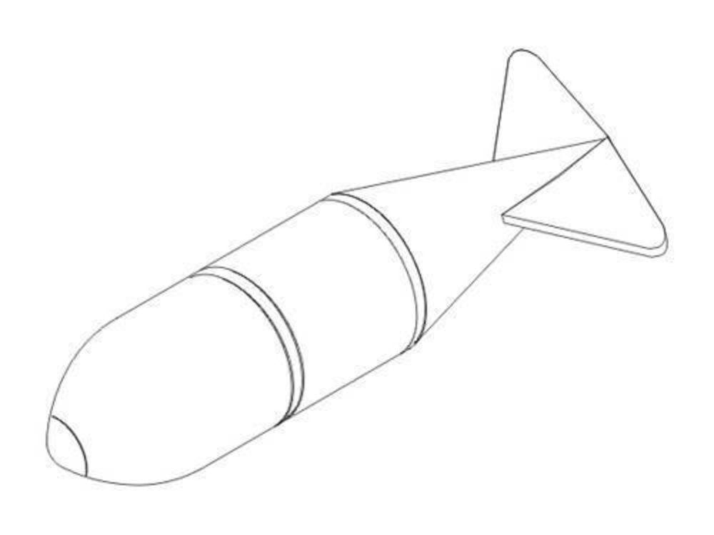 8595593120737 - WWII Luftwaffe 600L Drop Tank 8595593120737 - WWII Luftwaffe 600L Drop Tank
