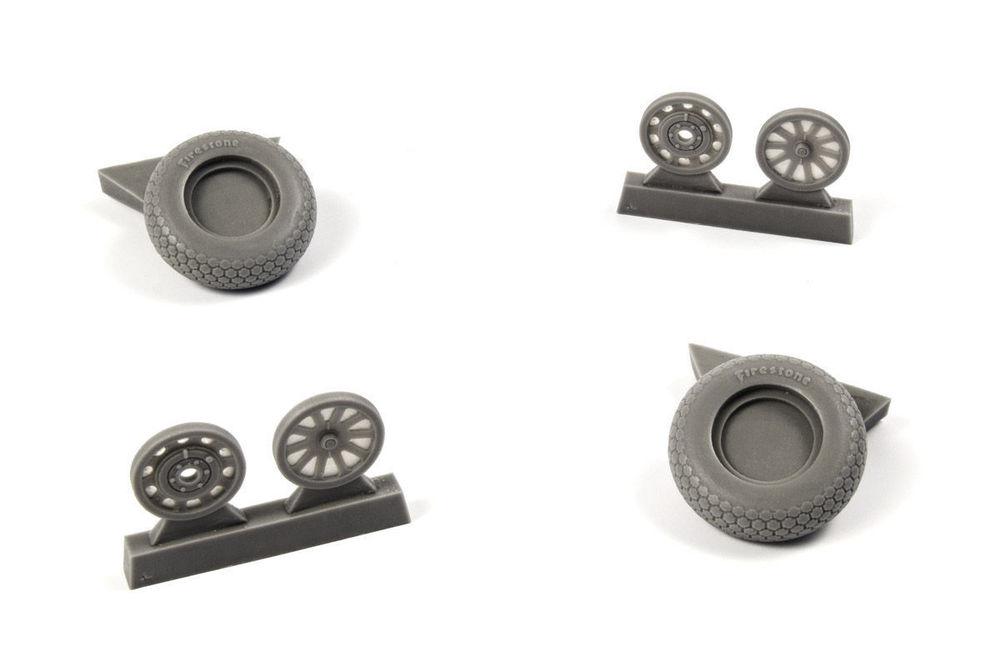 8595593125855 - P-51D Mustang - Wheels (Cross Tread Pattern) [Revell]