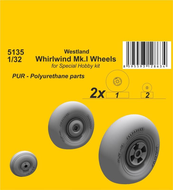 Westland Whirlwind günstig Kaufen-Westland Whirlwind Mk.I - Wheels. Westland Whirlwind Mk.I - Wheels <![CDATA[CMK / 5135 / 1:32]]>. 