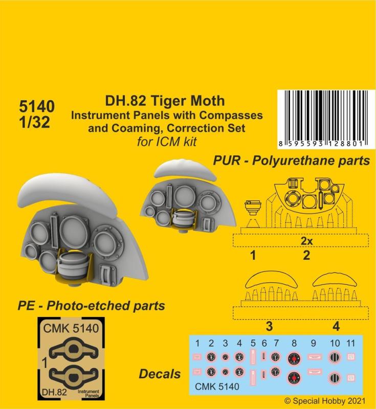 32 in günstig Kaufen-DH.82 Tiger Moth - Instrument Panel with Compasses and Coaming [ICM]. DH.82 Tiger Moth - Instrument Panel with Compasses and Coaming [ICM] <![CDATA[CMK / 5140 / 1:32]]>. 