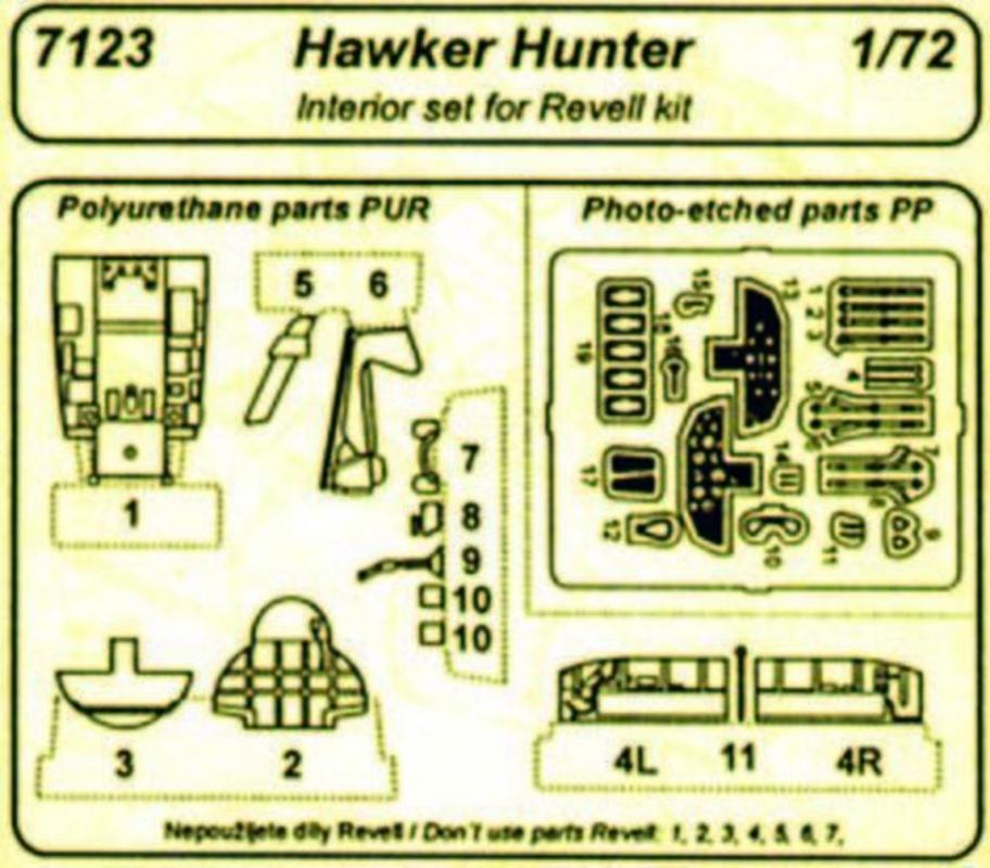 123 cm günstig Kaufen-Hawker Hunter - Interior set [Revell]. Hawker Hunter - Interior set [Revell] <![CDATA[CMK / 7123 / 1:72]]>. 