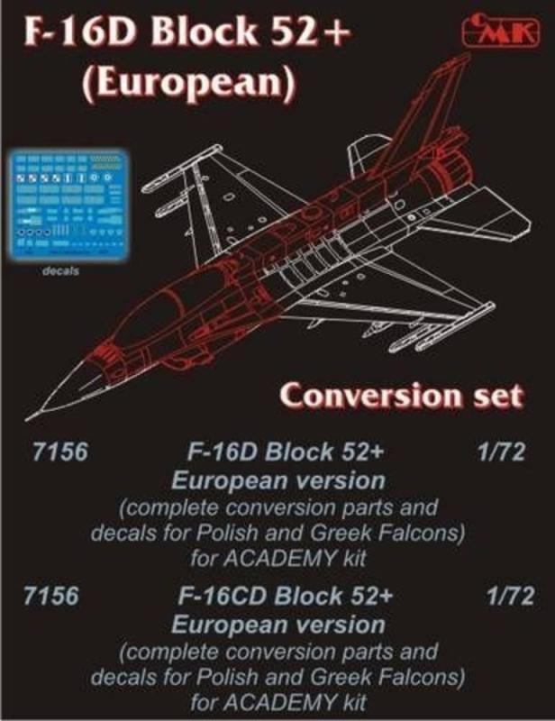 Block günstig Kaufen-F-16D Block 52+ Europe [Academy]. F-16D Block 52+ Europe [Academy] <![CDATA[CMK / 7156 / 1:72]]>. 