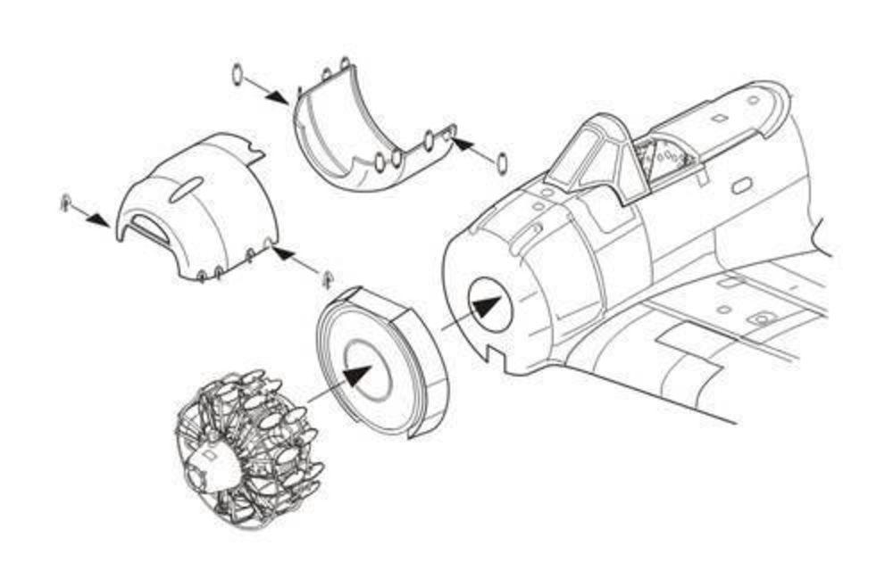 Model in günstig Kaufen-A6M3 model 32 Zero - Engine set. A6M3 model 32 Zero - Engine set <![CDATA[CMK / 7265 / 1:72]]>. 