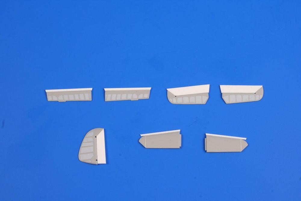 8595593120997 - Messerschmitt Bf 109 G-6 - Control surfaces [Airfix]