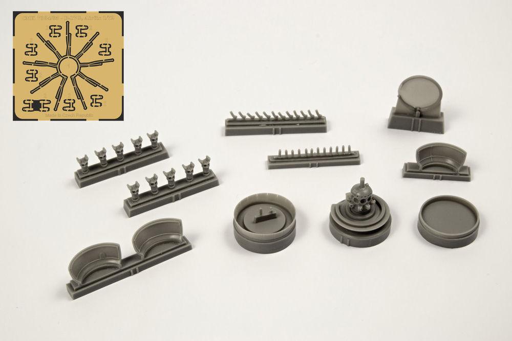 8595593125626 - Boeing B-17G Flying Fortress - Engine set (starboard side engine) (1 StÃ¼ck) [Airfix]
