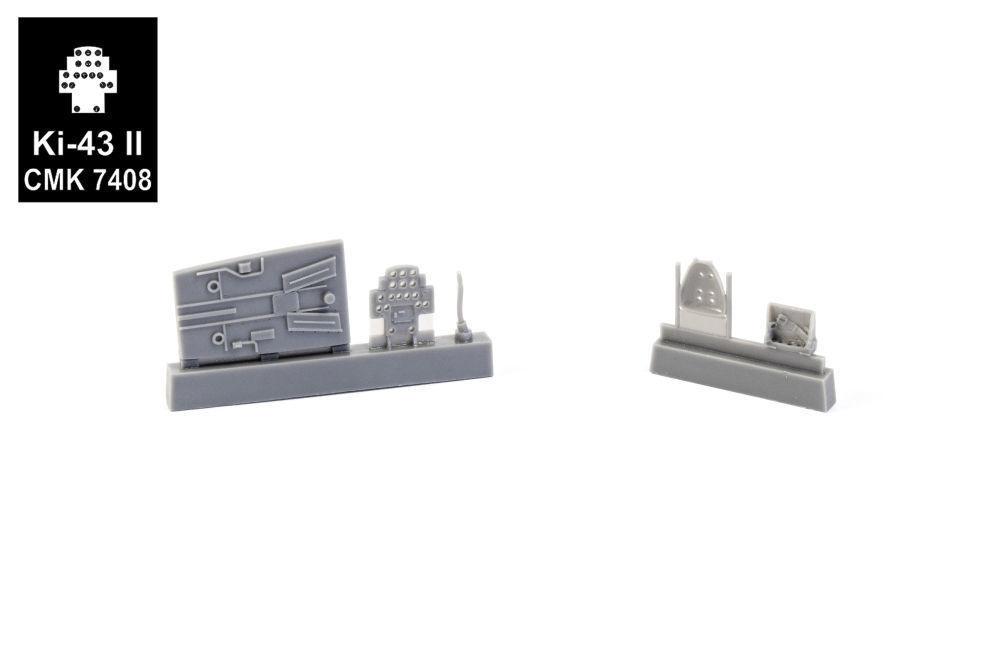 8595593126265 - CMK 129-7408 - Ki-43-II III Hayabusa Cockpit Set for Special Hobby kit in 172 8595593126265 - CMK 129-7408 - Ki-43-II III Hayabusa Cockpit Set for Special Hobby kit in 172