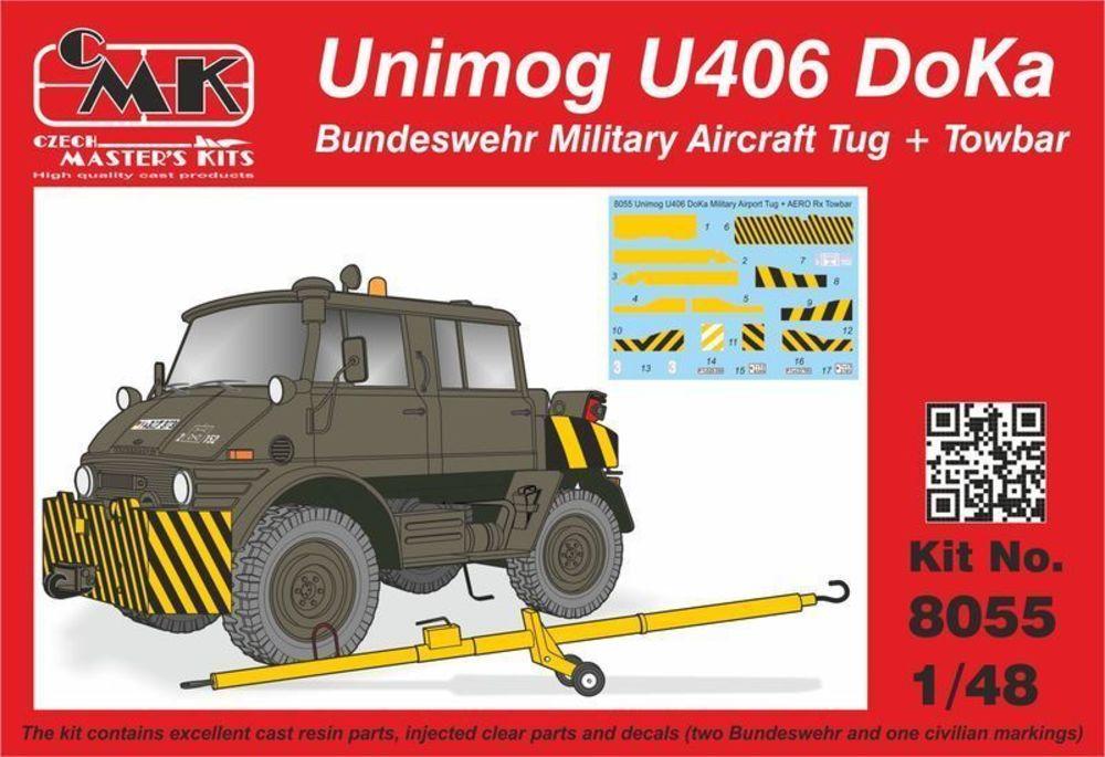 WB 80 günstig Kaufen-Unimog U406 DoKa Military Airport Tug + Towbar. Unimog U406 DoKa Military Airport Tug + Towbar <![CDATA[CMK / 8055 / 1:48]]>. 