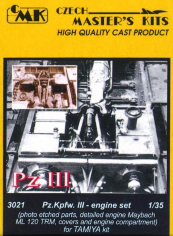 Kpfw III günstig Kaufen-Pz.Kpfw.III - Motor Set ML 120TRM. Pz.Kpfw.III - Motor Set ML 120TRM <![CDATA[CMK / CMK03021 / 1:35]]>. 