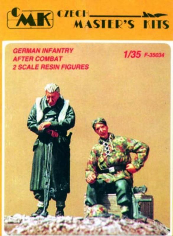 8595593102184 - German Infantry after Combat (2 Figuren)