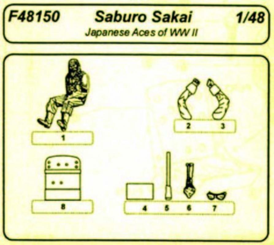 81 cm günstig Kaufen-Japanese Aces Saburo Sakai. Japanese Aces Saburo Sakai <![CDATA[CMK / F48150 / 1:48]]>. 