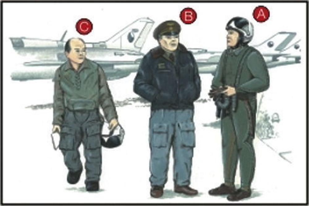 Warschauer Pakt Piloten (3 StÃ¼ck)