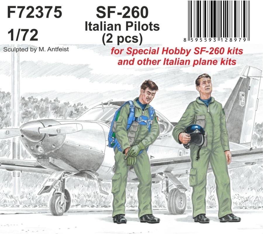 75 cm günstig Kaufen-SF-260 Italian Pilots. SF-260 Italian Pilots <![CDATA[CMK / F72375 / 1:72]]>. 