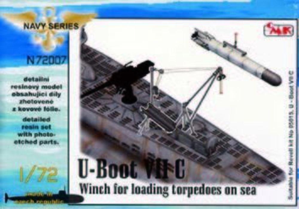 007 A  günstig Kaufen-U-Boot VII - Winch for loading torpedoes on sea. U-Boot VII - Winch for loading torpedoes on sea <![CDATA[CMK / N72007 / 1:72]]>. 