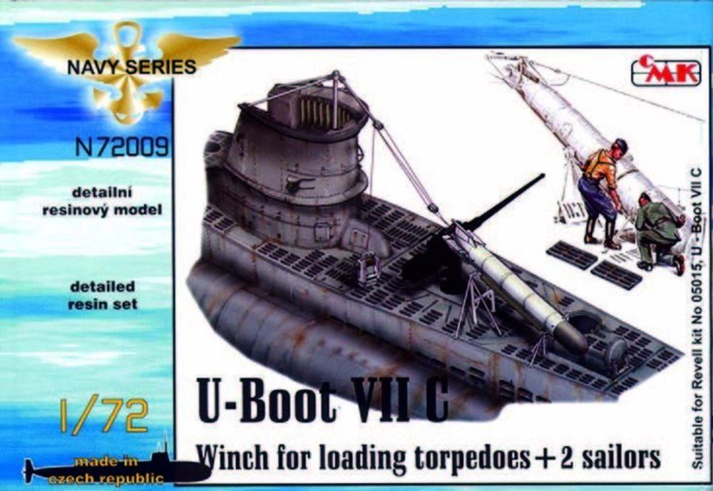 00 09  günstig Kaufen-U-Boot Typ VII C - Torpedowinsch [Revell]. U-Boot Typ VII C - Torpedowinsch [Revell] <![CDATA[CMK / N72009 / 1:72]]>. 