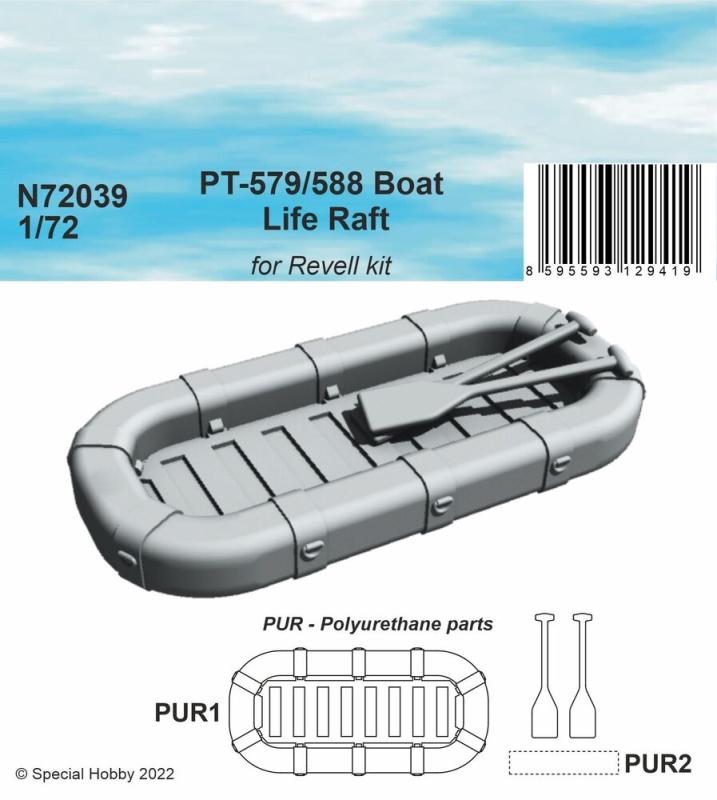 Lean:Life günstig Kaufen-PT-579/588 Boat Life Raft. PT-579/588 Boat Life Raft <![CDATA[CMK / N72039 / 1:72]]>. 