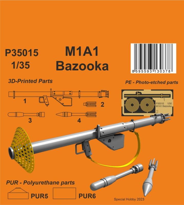 1A 1 günstig Kaufen-M1A1 Bazooka. M1A1 Bazooka <![CDATA[CMK / P35015 / 1:35]]>. 