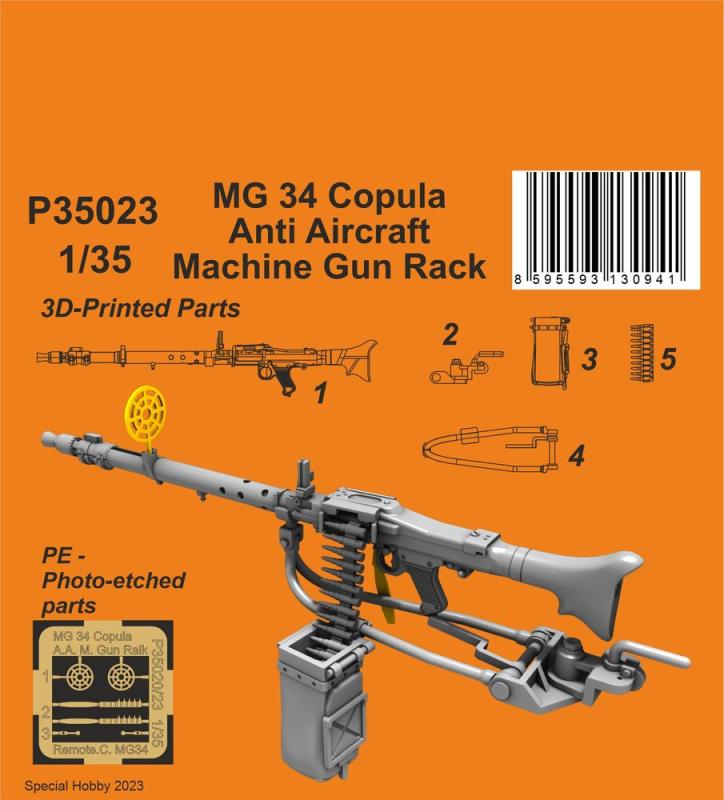 machine gun günstig Kaufen-MG 34 Copula Anti Aircraft Machine Gun Ralk (2 pcs.). MG 34 Copula Anti Aircraft Machine Gun Ralk (2 pcs.) <![CDATA[CMK / P35023 / 1:35]]>. 