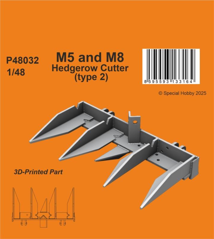 8595593133164 - M5 and M8 Hedgerow Cutter (type 2) [Tamiya]